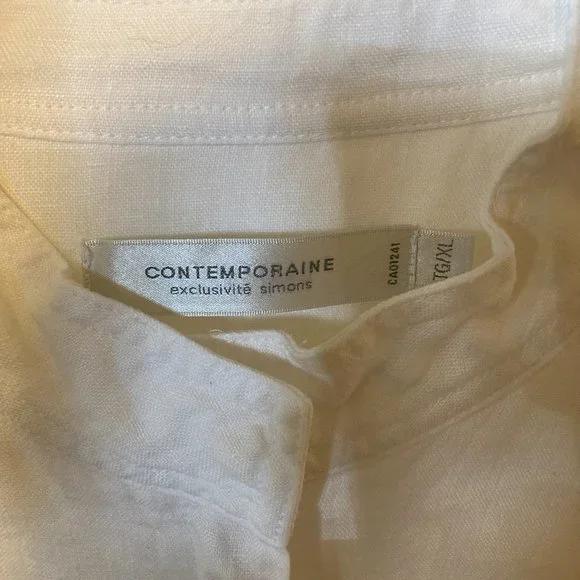 SOLD (xchange )100% LINEN JACKET - Picture 12 of 16